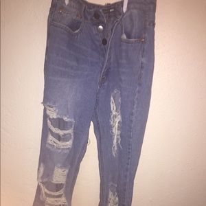 Fashion nova boyfriend jeans